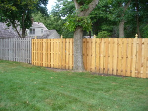 wood fence repair western red cedar
