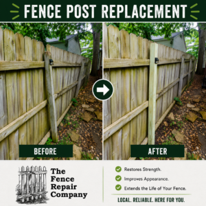 fence post repair